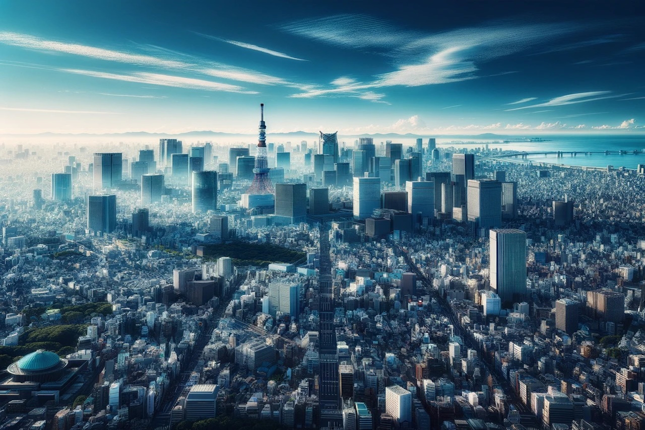 Megacity Tokyo Japan