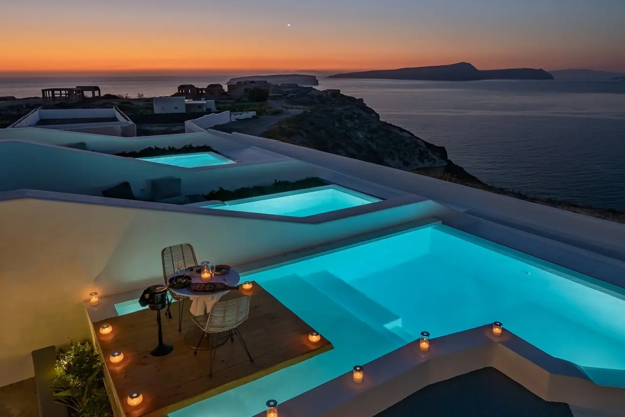 Privatpools mit Meerblick im Phōs The Boutique