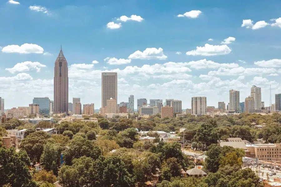 Blick über Atlanta von Scout Living by Placemakr